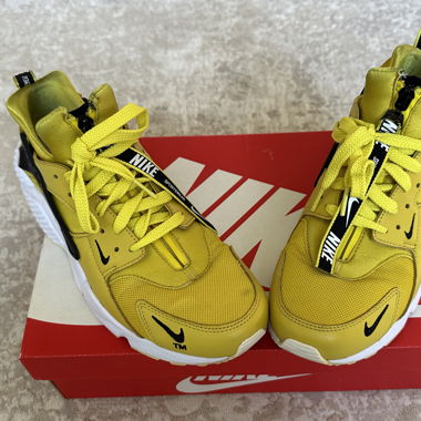 Yellow Nike Air Sneakers