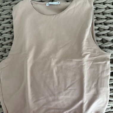 Top Zara beige