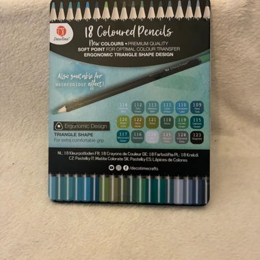 18-Coloured Pencil Set