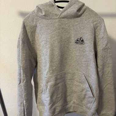 Hoodie Marmot gris