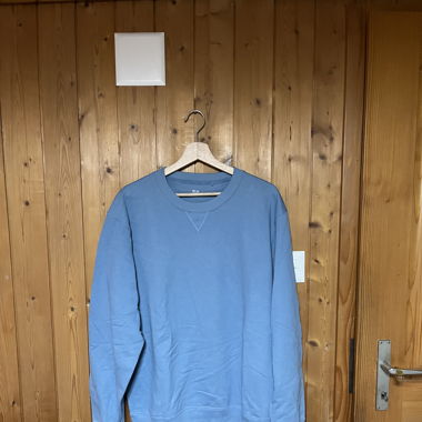 Light Blue Uniqlo Sweatshirt 