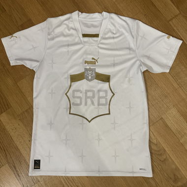 Puma Fussballtrikot weiss Serbien