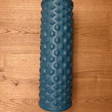 Rouleau de massage bleu