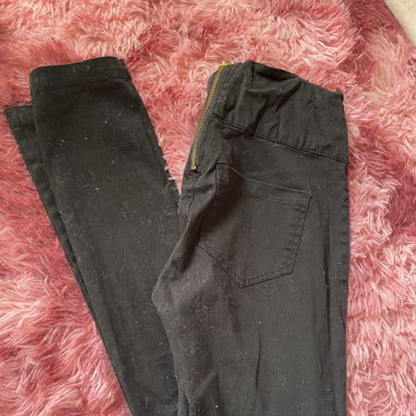 Pantalon taille haute 