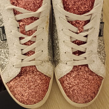 Glitzer-Sneaker Love Moschino