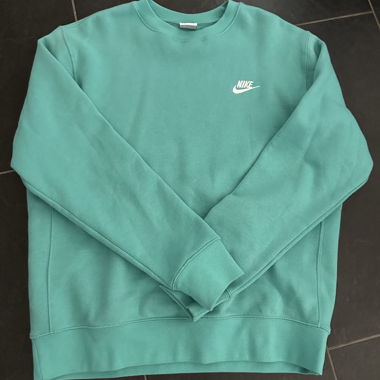 Felpa Nike turchese taglia M
