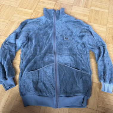 Graue Helly Hansen Fleecejacke mit Reissverschluss