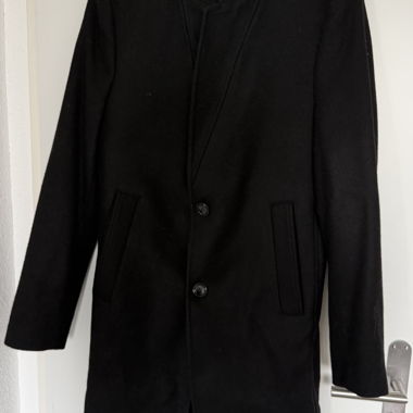 Cappotto in lana Zara nero