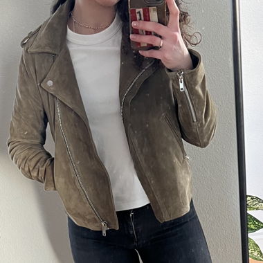 Only Lederjacke