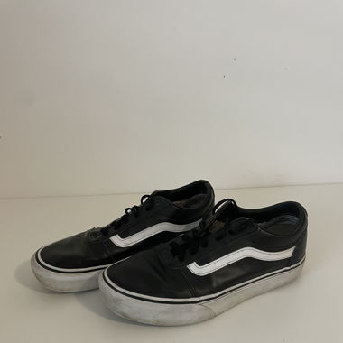 Leather Vans Old Skool