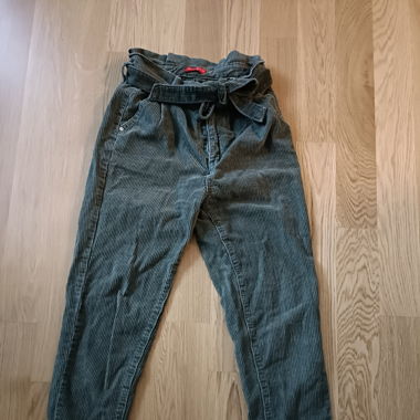 Paperbag Cordhose