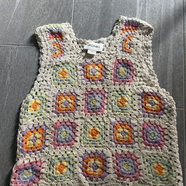 Haut Monki crocheté XS