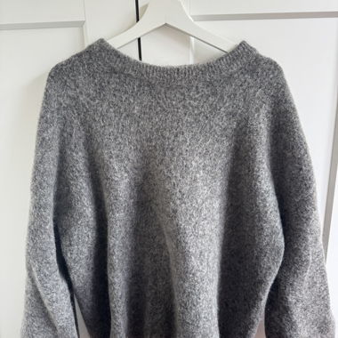 Maglione grigio mohair-lana H&M taglia S