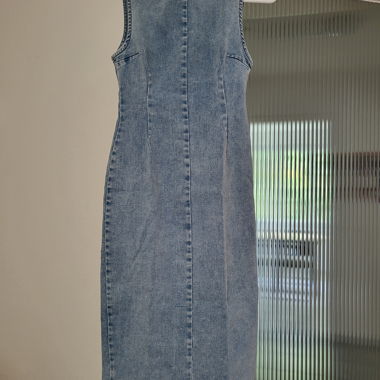 Robe en jean