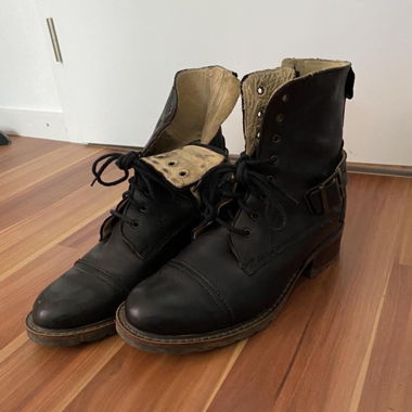 Stivali in Pelle Vintage