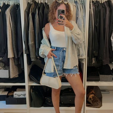 Camicia a righe Zara XS