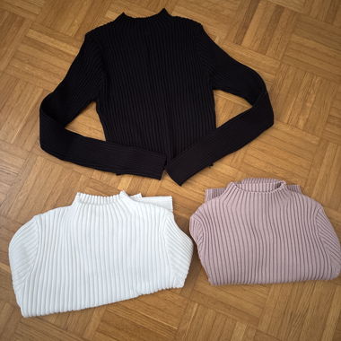 Langarm Pullover 3 Stück 