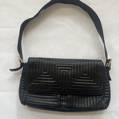 Vintage Bally Leder Schultertasche