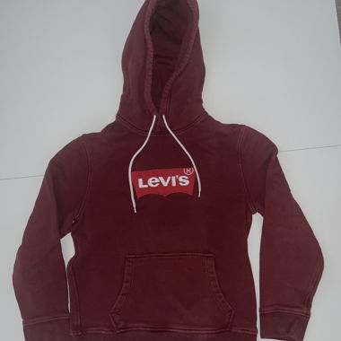 Hoodie Levi’s rouge taille S avec logo
