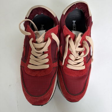 Mizuno red sneakers