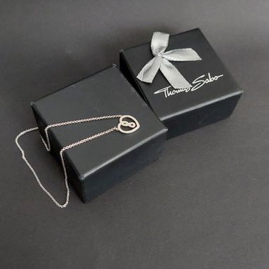 Thomas Sabo Halskette Herz & Infinity