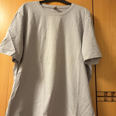 T-shirt oversize grigia