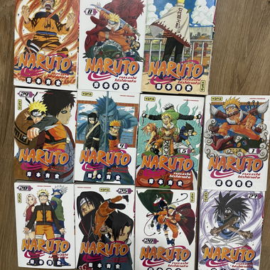 Naruto books FRENCH