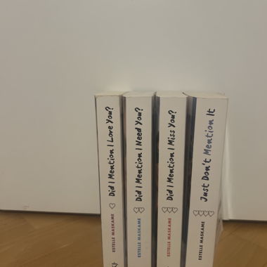 Les 4 tomes de Did I mention I love you?