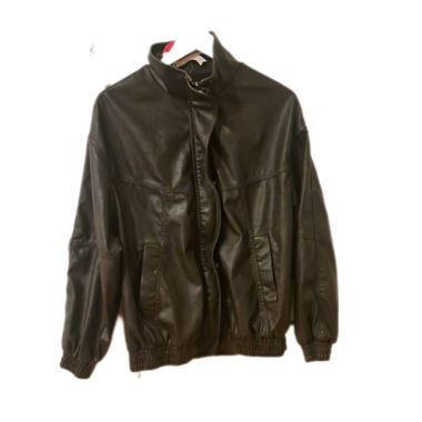 Giacca di pelle Bershka