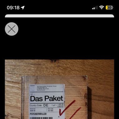 Sebastian Fitzek Das Paket Hardcover