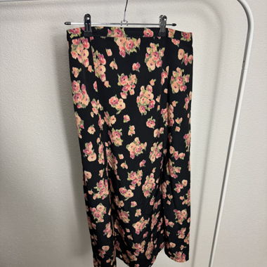 Jupe fleurie Topshop