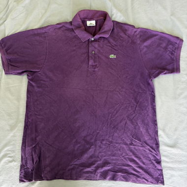 Maglietta polo Lacoste viola XL