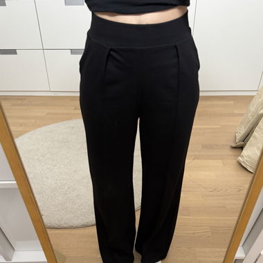 Schwarze Anzugshose
