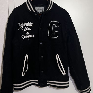 Giacca college bomber Carhartt nera