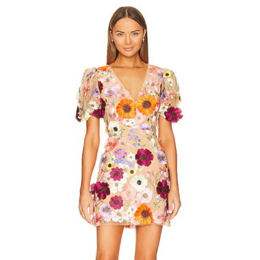 Rosalind Dress in Multi