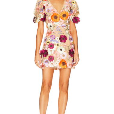 Rosalind Dress in Multi