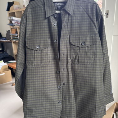 Overshirt a quadri