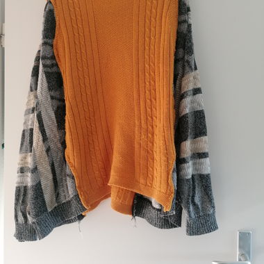 Maglione Oversize Vintage Upcycling