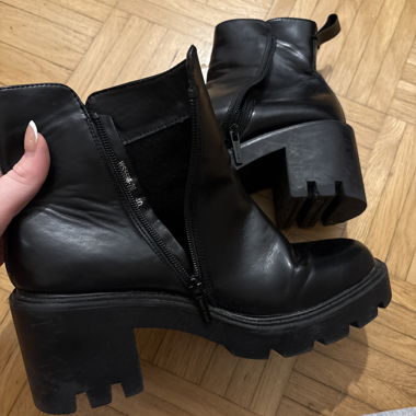Black boots