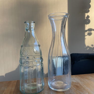 2 Caraffe in vetro