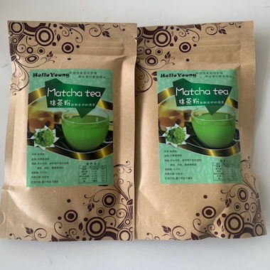 2 Matcha tea packets
