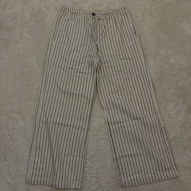 Gestreifte Baumwoll-Hose
