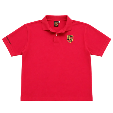 Porsche Poloshirt rot