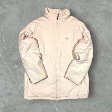 vintage adidas trackjacket beige/grey