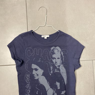Blue graphic tee