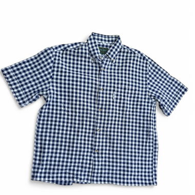 Vintage Oliver Grant Cropped Gingham Shirt 