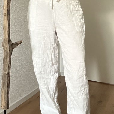White Linen Pants