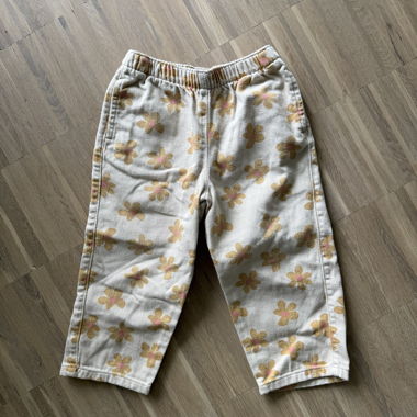 Pantalon enfant avec imprimé fleurs