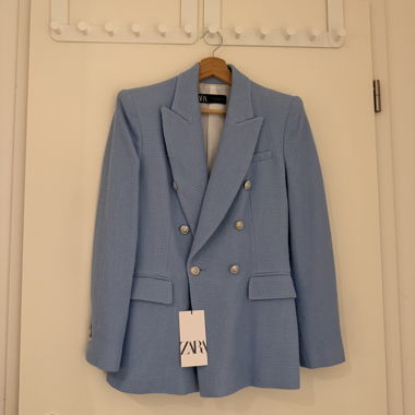 Blazer Zara Blue doppiopetto