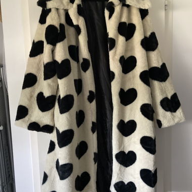 Fluffy Heart Coat